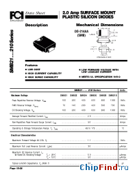 Datasheet SMB21 manufacturer FCI